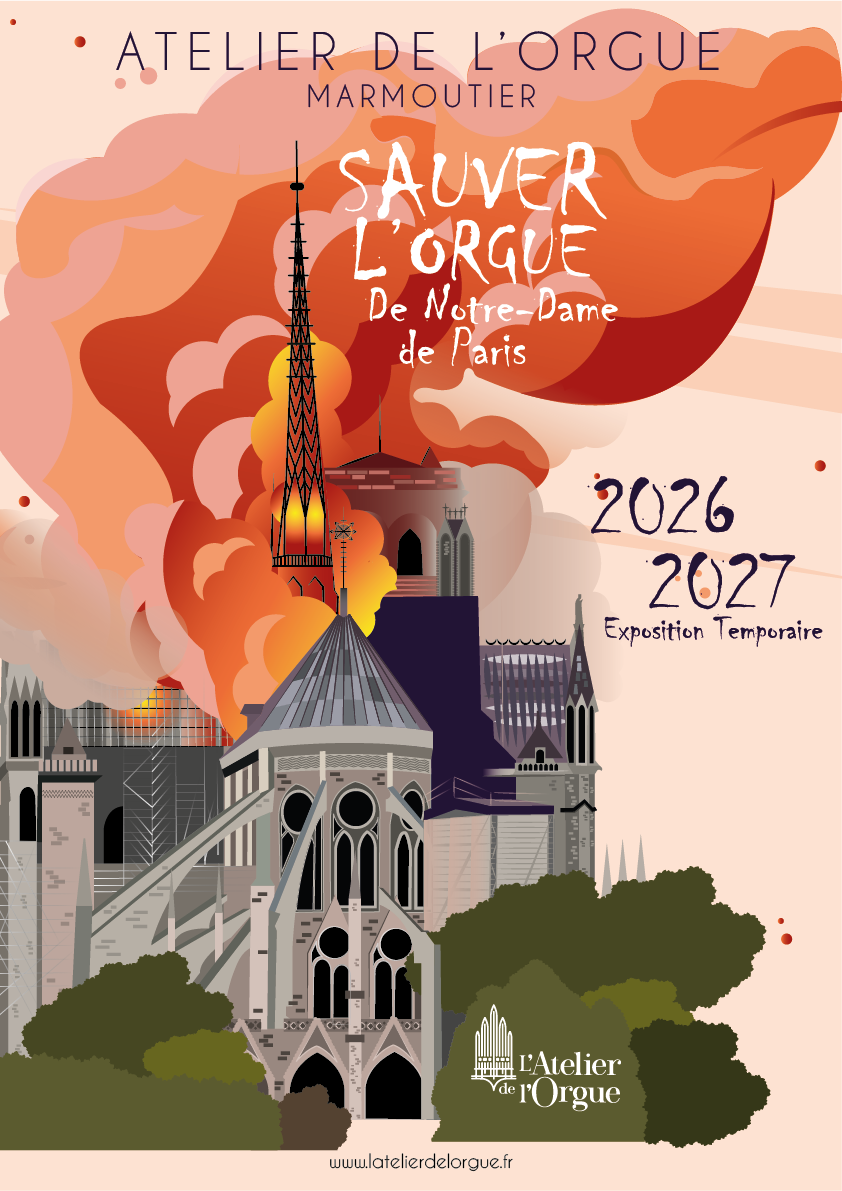 Exposition Sauver l'Orgue de Notre-Dame de Paris